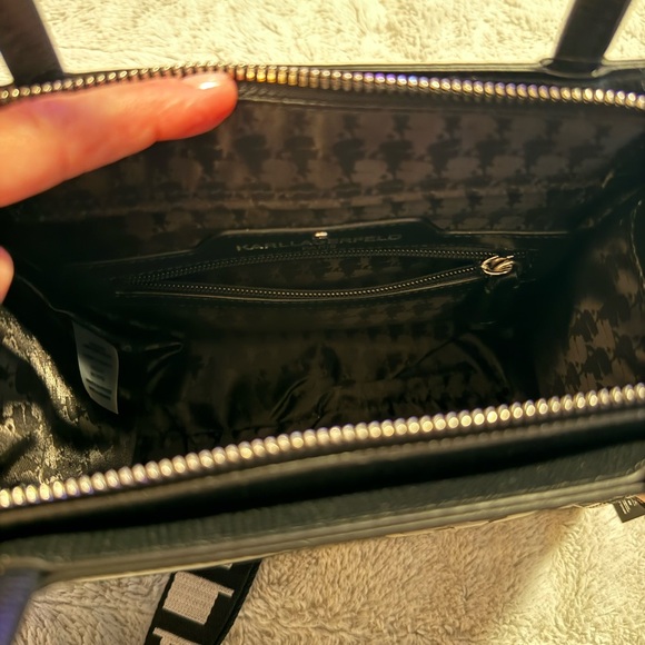 New! Karl Lagerfeld Paris Satchel, NWT - Picture 14 of 17